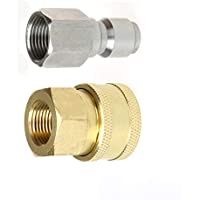 3-8 macho hembra conector rápido de la máquina de limpieza de alta presión de la lavadora de la pistola rociador de la…